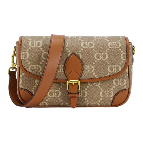 Крокодил PVC Сумка-багет Сумка через плечо Сумка через плечо Женская Хаки Карамель