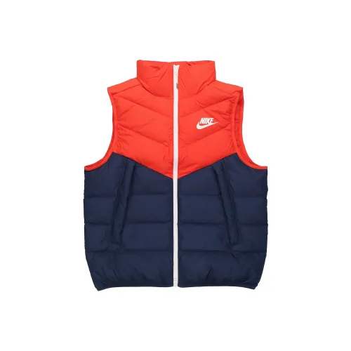 Nike Перечно-красный Мужской Пуховый жилет