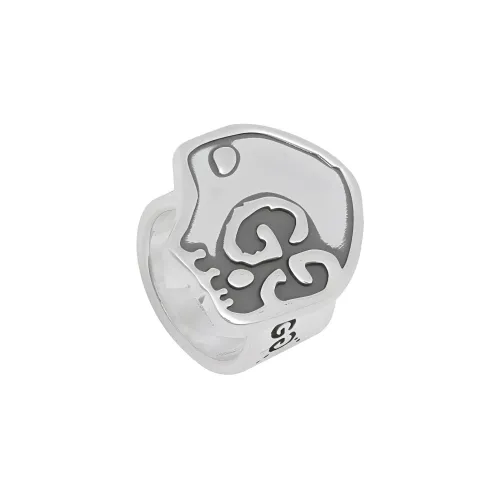 GUCCI Серебряные кольца унисекс серебряные