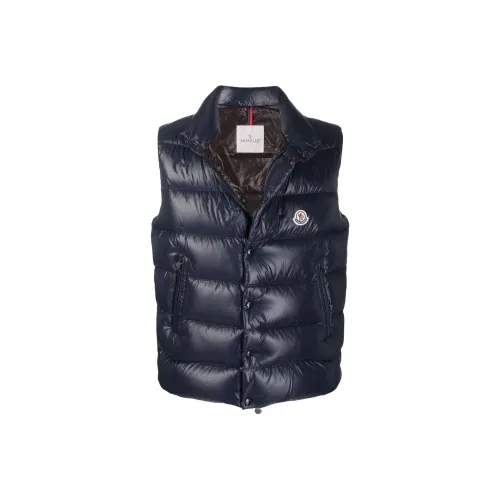 Moncler Tibb Series Темно-синий Мужские жилеты