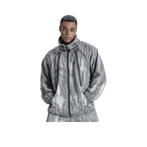 NORVINCY Western Artistic Style Stand Collar Jacket Unisex