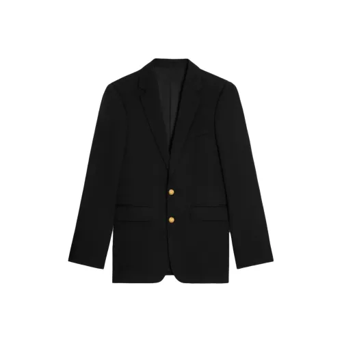 CELINE Бизнес-костюм пальто мужской черный