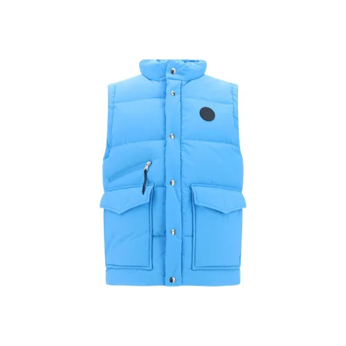 WOOLRICH Blue Men's Gilets WOOLRICH Синий Мужские Жилеты