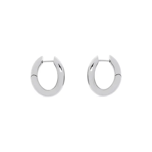 BALENCIAGA Серьги из бронзы Серебряный Женские