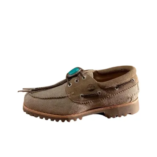 Packer x Timberland AUTHENTICS Collection Топсайдеры Мужской Серый Коричневый