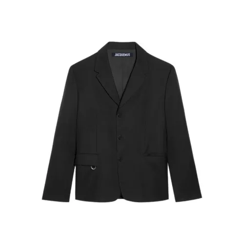 Jacquemus Les Classiques Бизнес Костюм Пальто Мужской Черный