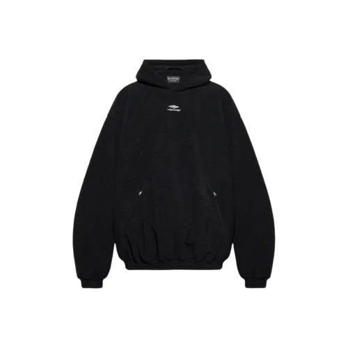 Balenciaga Лыжная одежда Коллекция Толстовка Свободный крой Мужской Черный