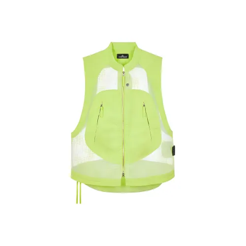 Stone Island STONE ISLAND SHADOW PROJECT серия Неоновый зеленый Мужские жилеты