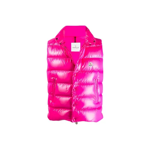 Moncler Tibb Series Мужские жилеты розового и красного цвета