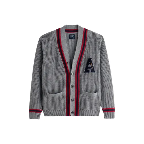 Abercrombie＆Fitch Трикотаж Мужской Серый