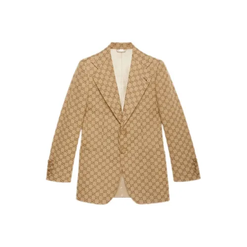 GUCCI Бизнес-костюм пальто мужской CAMEL