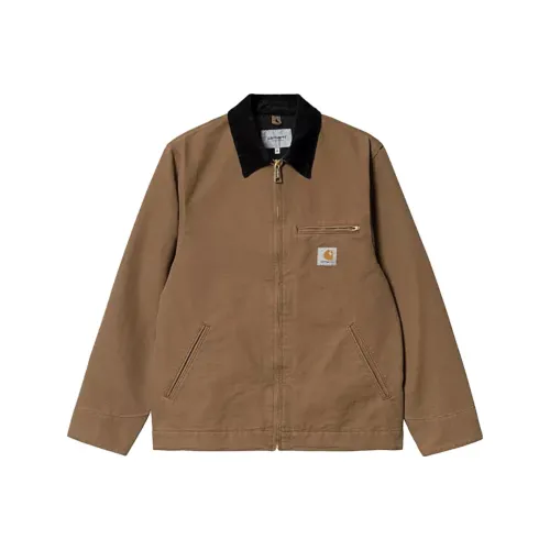 Carhartt WIP Коричневый Черный Воротник Мужская Куртка
