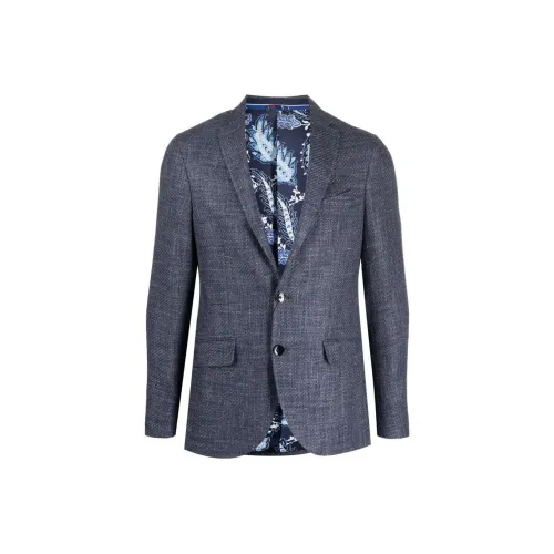 ETRO Мужские Синие Куртки