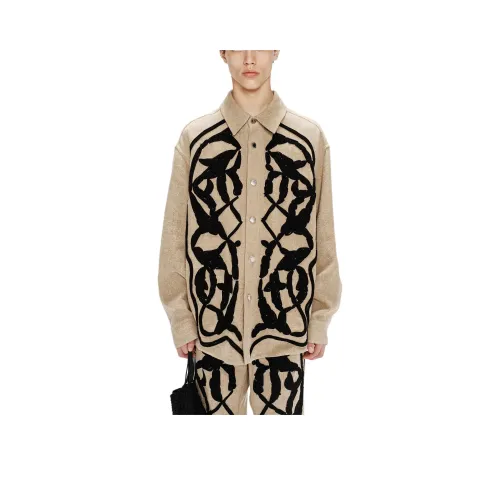 SONG FOR THE MUTE SS25 Куртки Пальто Men's Natural