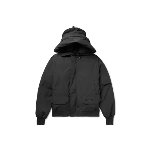 Canada Goose Chilliwack Series Пуховик Пальто Пилот Куртка Осенний Мужской Черный