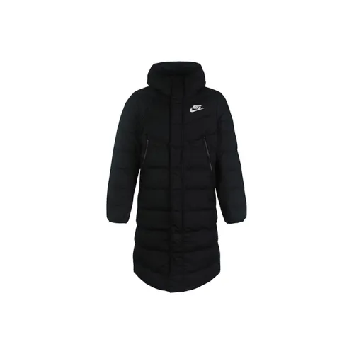 Nike Пуховик Зимний Мужской Черный