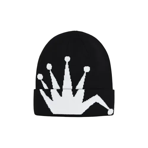 Stussy Акриловая шапка-бини вязаная шапка корона шапка-бини шапка-бини унисекс черный