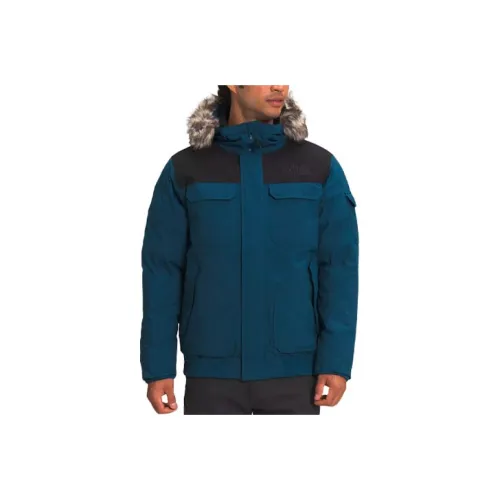 The North Face Темно-синий Синий Мужской Пуховик