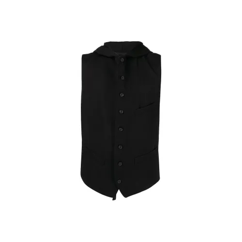 Yohji Yamamoto Мужские черные жилеты