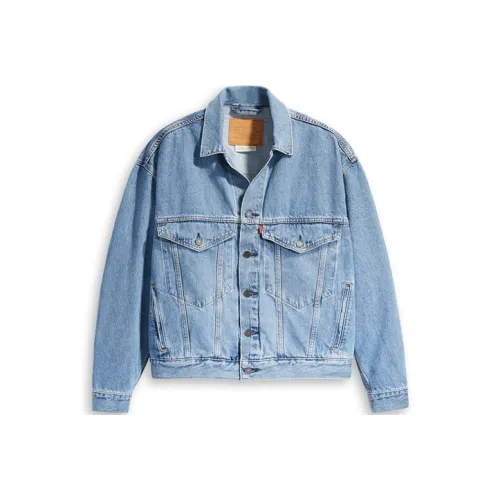 Levis Blue Men's Denim Jackets Левис Синий Мужские Джинсовые Куртки