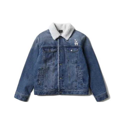 MLB Los Angeles Dodgers Синий Унисекс Джинсовые куртки