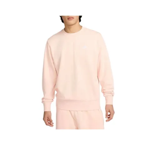 Nike Clothing Розовый Мужской Свитшот