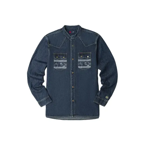 Lee совместный бренд модель Темно-синий Мужской Джинсовые куртки