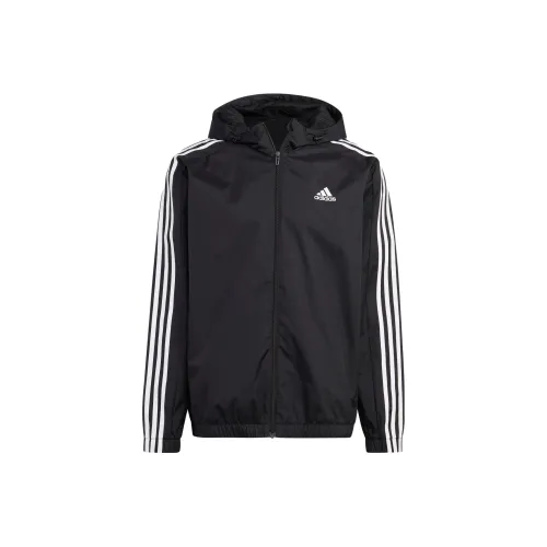 Adidas Essentials Куртка Мужская Черная