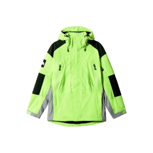 The North Face Водонепроницаемый Ветрозащитный And Дышащий Ветровка Унисекс Неоновый зеленый