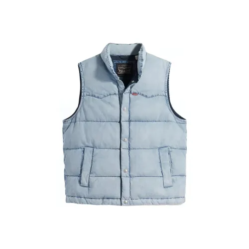 Levis Blue Men's Vest Левис Синий Мужской Жилет