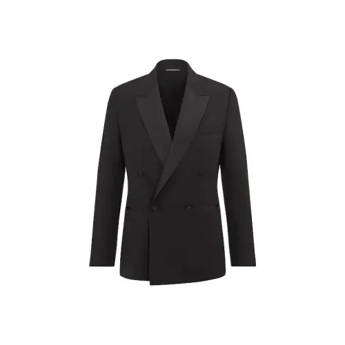 DIOR Tears SS23 Бизнес-костюм Пальто Мужской Черный