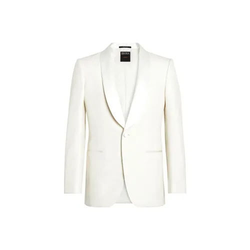 Ermenegildo Zegna Белый Мужской Деловой костюм