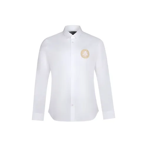 VERSACE JEANS COUTURE Белые Мужские Рубашки