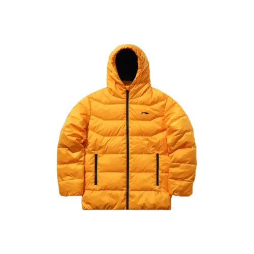 LINING Пуховик Зимний Мужской Lakers Желтый