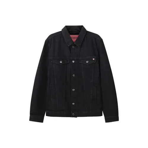 HUGO BOSS SS25 Denim Jacket Men's Black