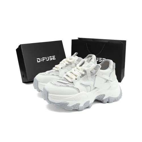 D Fuse SCANDINAVIA Устойчивые к истиранию Низкие Кроссовки с Толстой Подошвой Женские