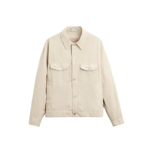 ZARA Коричневые Мужские Куртки