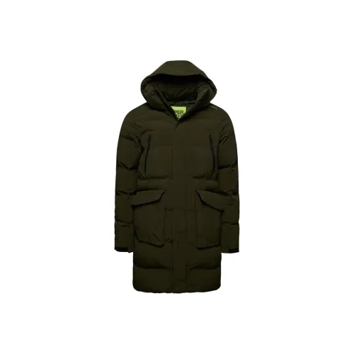 SUPERDRY Оливково-зеленый Мужские Куртки
