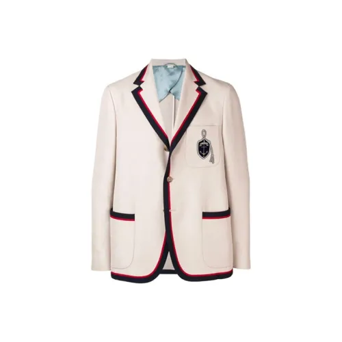 GUCCI Бежевый Мужской Деловой костюм