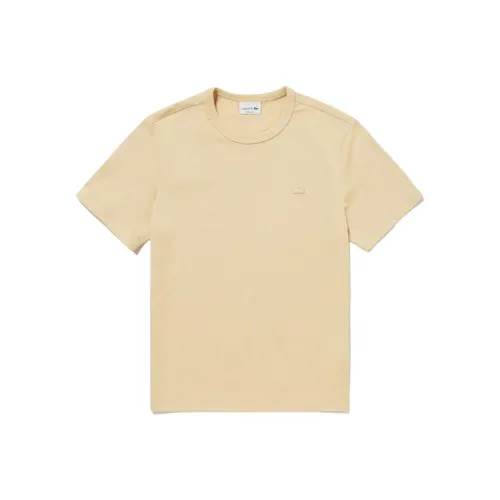 LACOSTE Бежевые Мужские T-рубашки