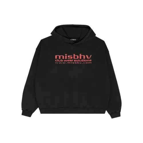 Misbhv SS25 Толстовка Мужской Черный
