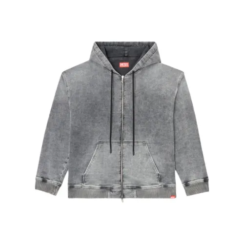 DIESEL HOSHI Темно-серый Унисекс Свитшоты