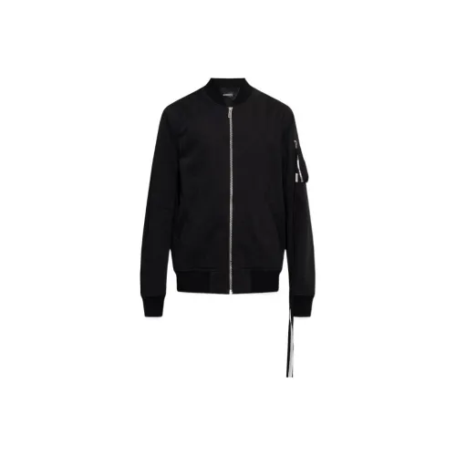 Ann Demeulemeester Dries Стандарт Bomber Куртки и Пальто Мужской Черный