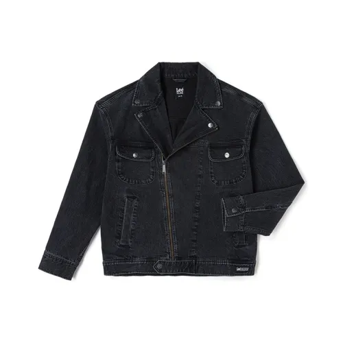 Lee Xline Черная унисекс джинсовая куртка