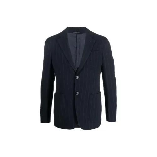 GIORGIO ARMANI Черные Мужские Деловые Костюмы