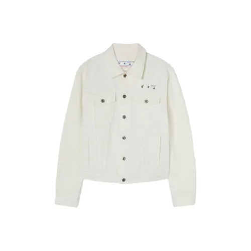 Off Белый SS22 Белый Мужской Джинсовые куртки