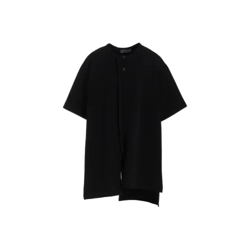Yohji Yamamoto Pour Homme SS25 T-Shirt Мужской Черный
