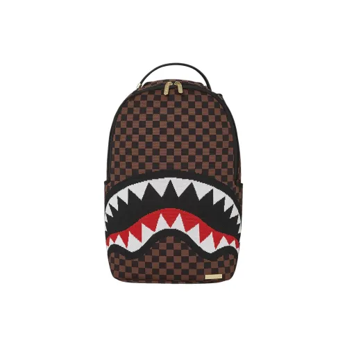 SPRAYGROUND Рюкзак из ПВХ (поливинилхлорида) стандартный мужской коричневый