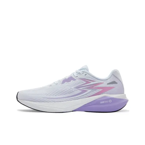 361° Flame Team 2,0 Амортизирующие Дышащие Противоскользящие Низкие Кроссовки для Бега Мужские Цифровая Лаванда