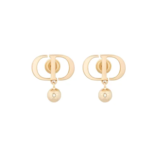 DIOR Брасс Серьги Золотой Женские